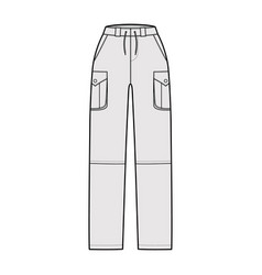 Set Zip-off Convertible Pants Technical Fashion