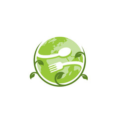 Plant Based Vegan Food Logo