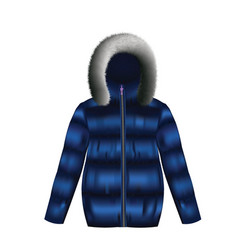 Blue Puffer Jacket