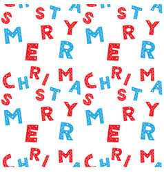 Pattern Letters Merry Christmas Cut Paper