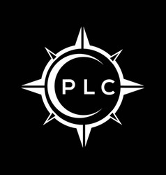 Plc Abstract Technology Circle Setting Logo