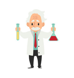 Scientist Coloring Book Royalty Free Vector Image