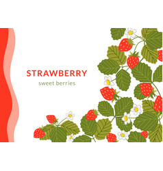 Strawberry Banner Frame