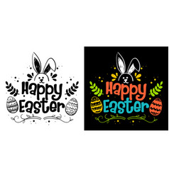 Happy Easter Typography