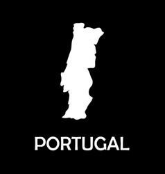 Flags Map Portugal