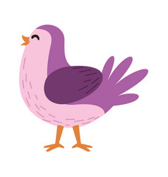 Purple Little Bird