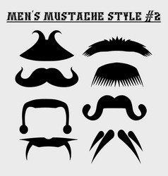 Cool Man Mustache Style And Looks Handsome