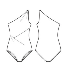 One Shoulder Swimsuit