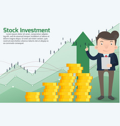 Stock Investment Take A Profits Concept Marketing