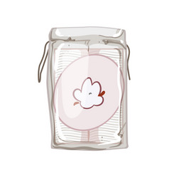 Face Cotton Pad Cartoon