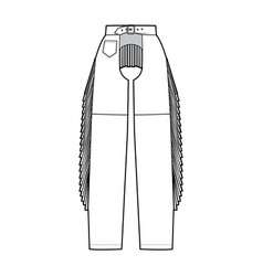 Pants Cowboy Chaps Technical Fashion