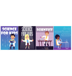 Science Education For Kids Banners Or Posters