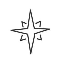 Star Sketch Icon Hand Draw