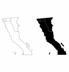 Baja California Administrative Maps