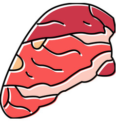 Chuck Beef Meat Color Icon