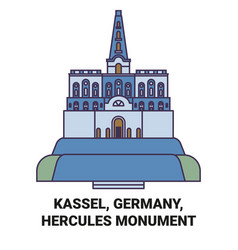 Germany Kassel Hercules Monument Travel Landmark