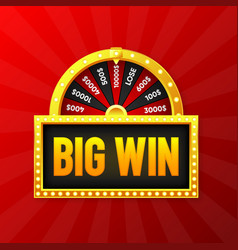 Big Win The Jackpot Spin Fortune To Winner