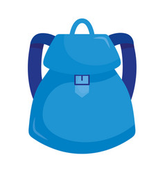 Blue Backpack Icon