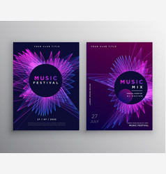 Music Party Flyer Poster Invitation Template