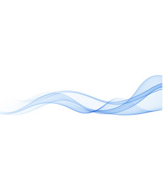 Abstract Background Blue Wavy Lines Transparent