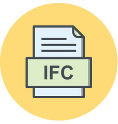 Ifc File Document Icon