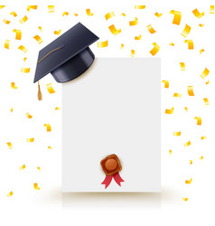 Graduation Frame Diploma Template Of High School