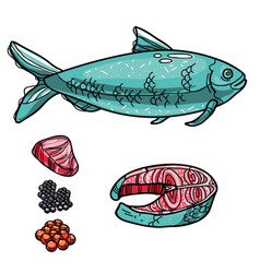 Bluefish With Products