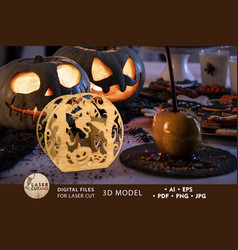 Candle Holder Halloween Laser Cut Files Candlestic