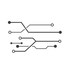 Circuit Line Icon