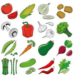 Vegetables Set - Clipart