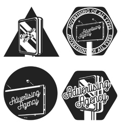 Vintage Advertising Agency Emblems