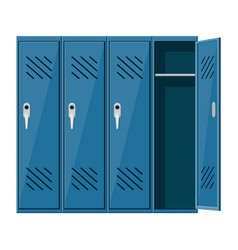 Metal Cabinets Locker Or School Changing Room