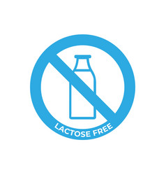 Lactose Free Logo Icon