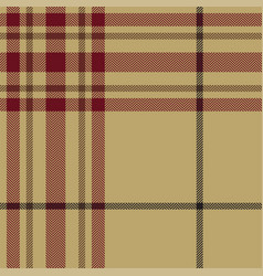 Plaid Check Pattern In Orange And Red Colors