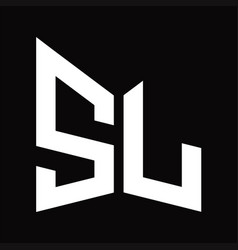 Sl Logo Monogram Design Template