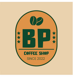 Bp Modern Coffee Shop Logo Design High Quality