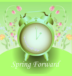 Daylight Saving Time Fresh Spring Colors Image