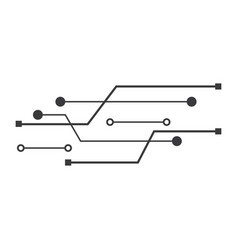 Circuit Line Icon