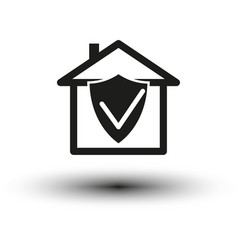 Home Security Icon Protection Sign