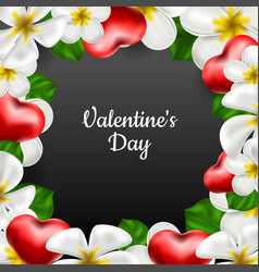 Valentine S Day Realistic Background Frame