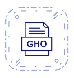 Gho File Document Icon