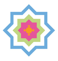 Islamic Star Multi Color