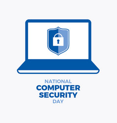 National Computer Security Day Poster