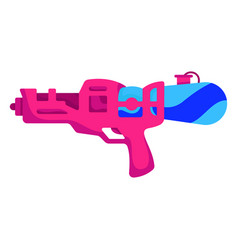 Pink Water Gun Flat