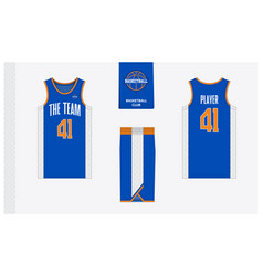 Basketball Uniform Mockup Template Design