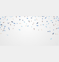 Beautiful Blue Confetti Background For