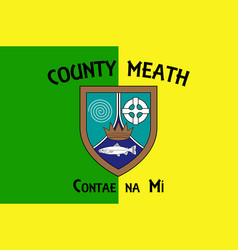 Flag County Meath In Ireland