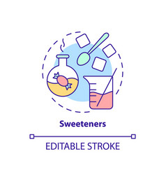 Sweeteners Concept Icon