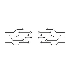 Circuit Line Icon