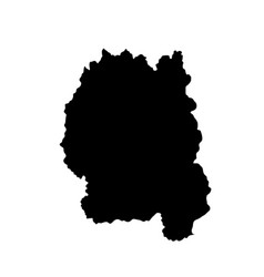 Zhytomyr Map Silhouette